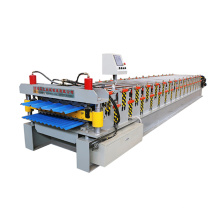 South Africa Popular Roof Use Double Layer Cold Roll Forming Machine